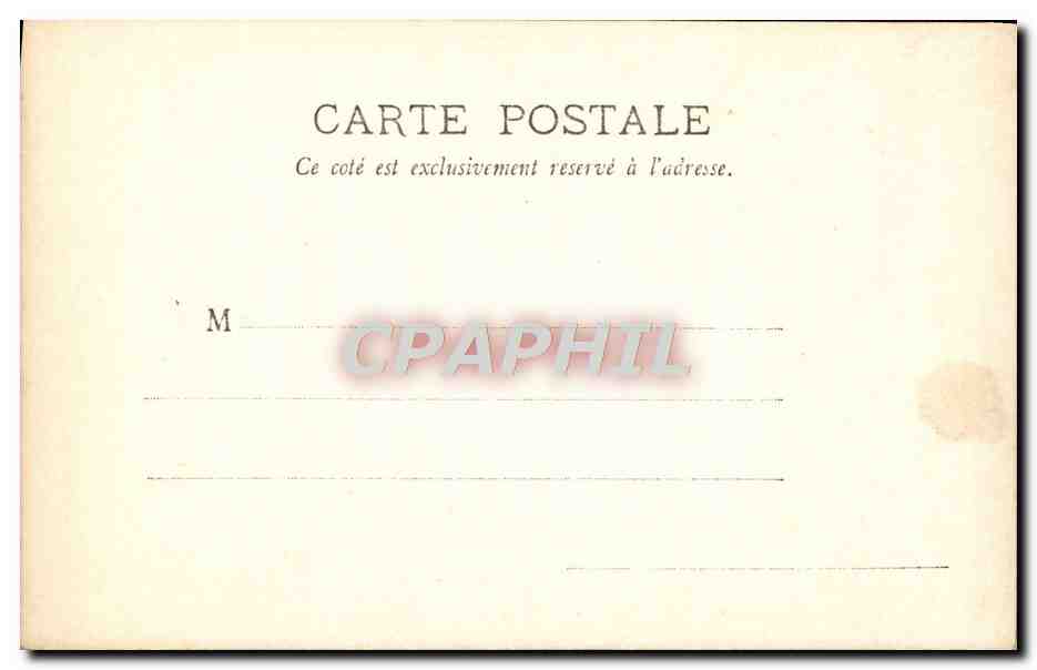 CPA Fantaisie Enfants — Verso