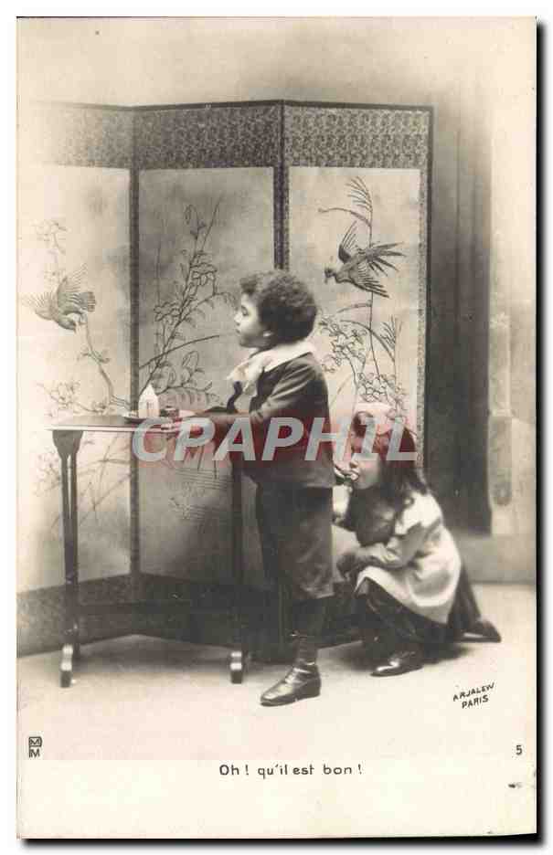 CPA Fantaisie Enfants