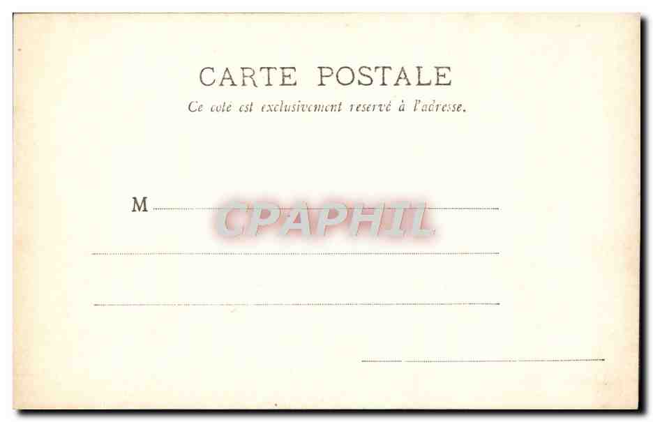 CPA Fantaisie Enfants — Rückseite