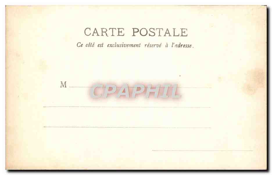 CPA Fantaisie Enfants — Verso