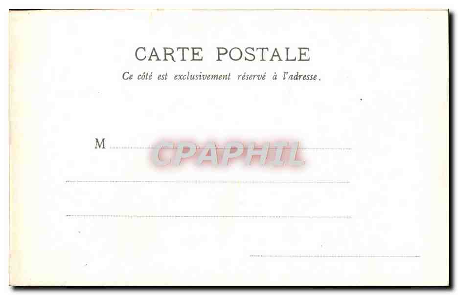 CPA Fantaisie Enfants — Verso