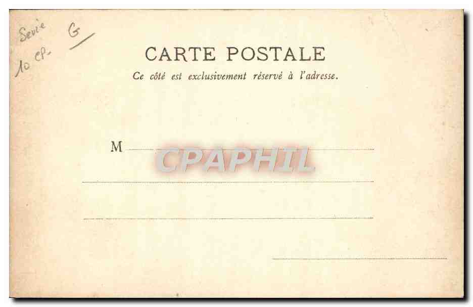 CPA Fantaisie Enfant — Verso