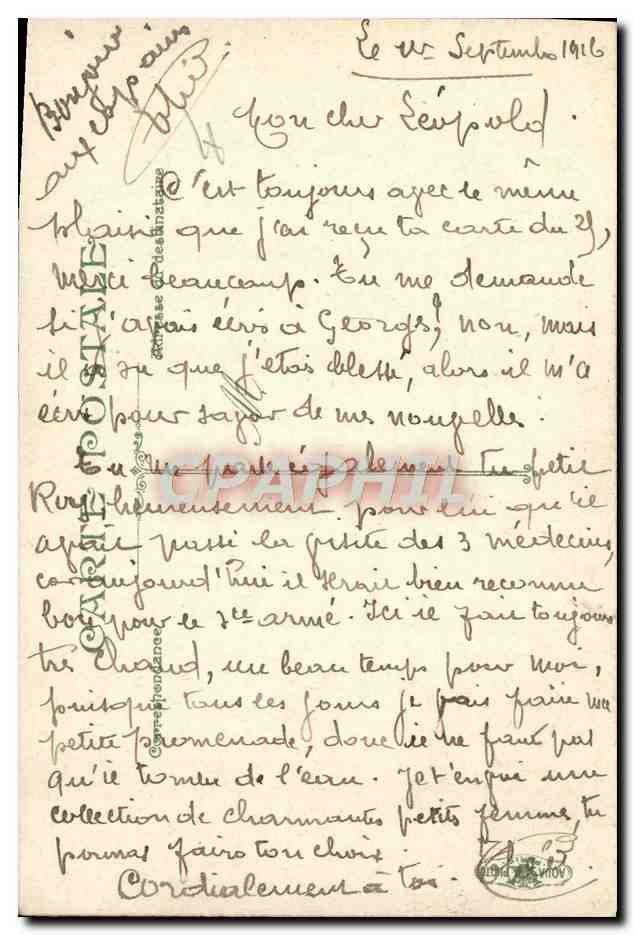 CPA Maillot de Bain Folklore Femme La peche aux crabes — Rückseite