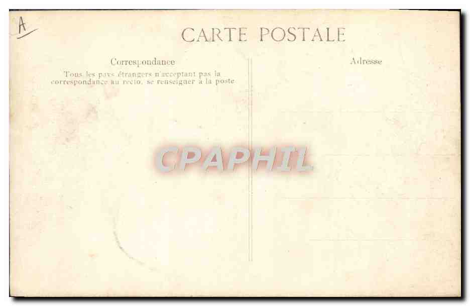 CPA Ours Crue de la Seine Janvier 1910 Paris Jardin des plantes L'ours blanc  — Rückseite