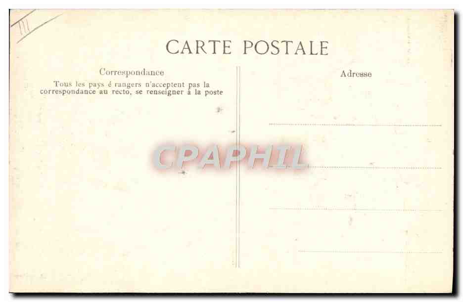 CPA Ours Crue de la Seine Janvier 1910 Paris Jardin des plantes L'ours blanc conte ses peines — Rückseite