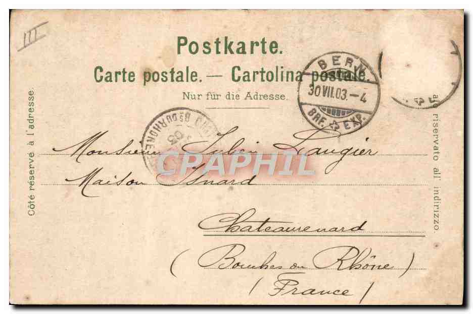 CPA Ours  — Rückseite