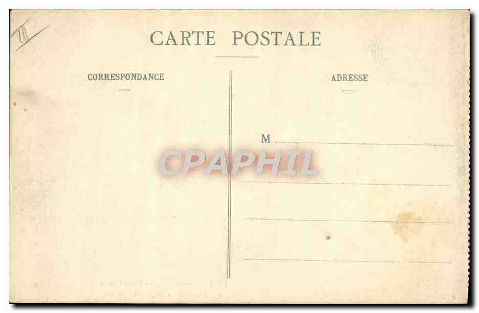 CPA Ours Paris Inondations de Janvier 1910 Les ours au jardin des plantes  — Rückseite
