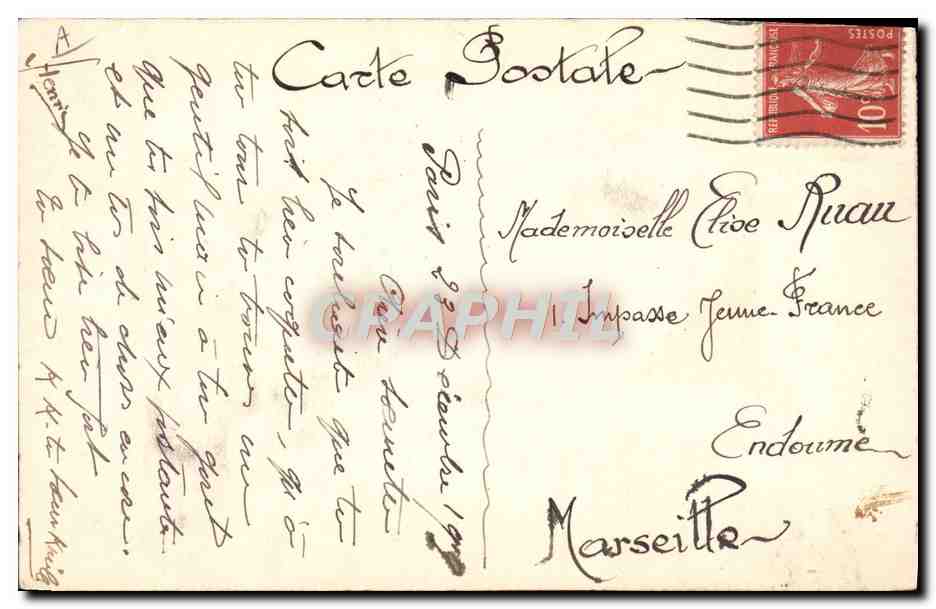 Chat et chien — Vœux de bonne année — Knill — Achterkant