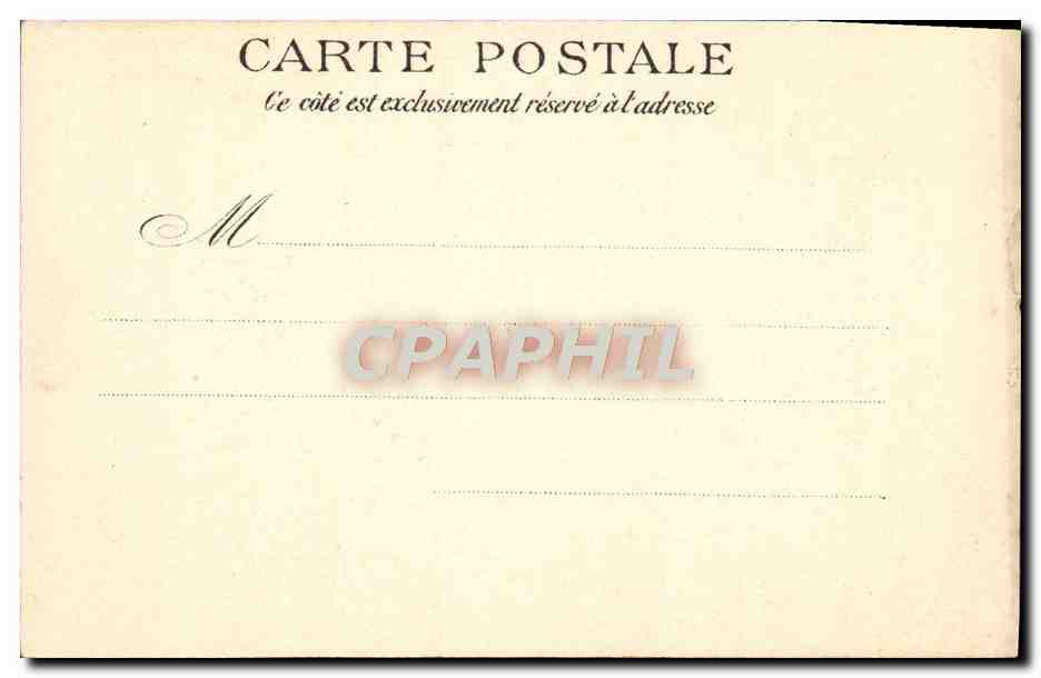CPA Chartreux L'office de nuit Les matines — Rückseite