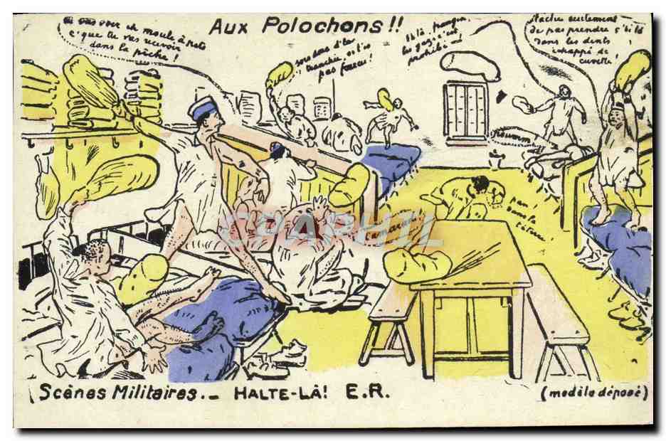 Scènes Militaires — HALTE-LÀ! E.R. — (modèle déposé)