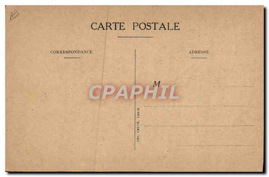 CPA Militaria 4eme Emprunt national  — Rückseite