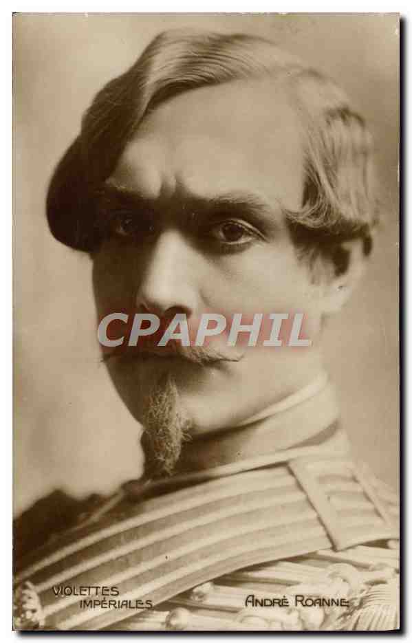CPA Cinema Andre Roanne Violettes imperiales Henri Roussel Napoleon