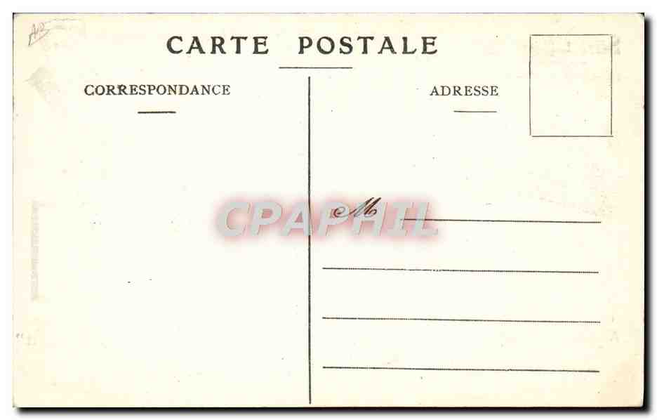 CPA Son chapeau pour les Assises  — Rückseite