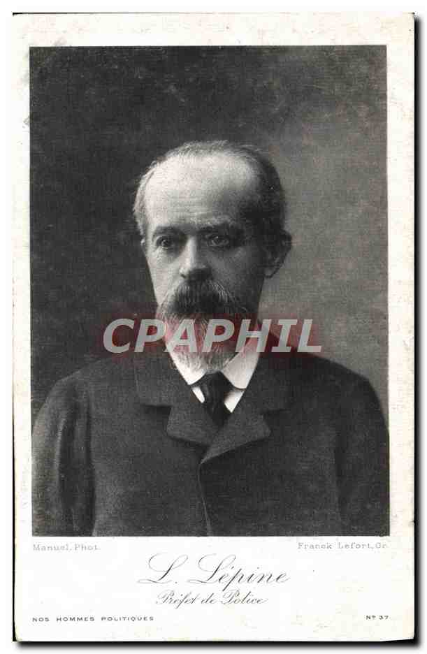 L. Lepine — Préfet de Police — Manuel Phot. Franok Lefort, N° 37
