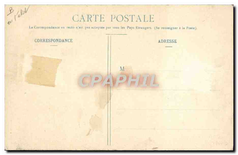 CPA Folklore Tabac Une bonne pipee — Verso
