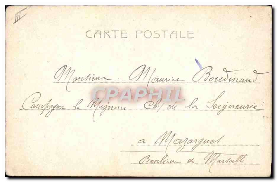 CPA Folklore Tabac Enfant Pipe Encore un nouveau Ministere  — Rückseite