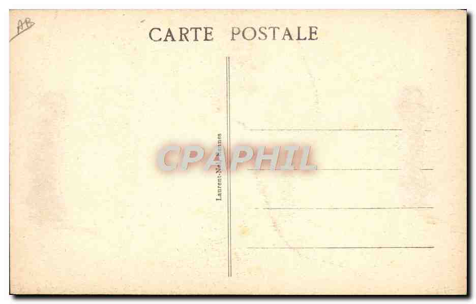 CPA Folklore Tabac Une bonne bouffarde — Verso