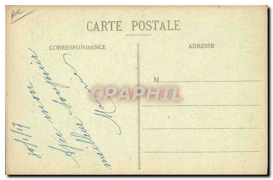CPA Folklore Tabac Paysanne aux environs de Pontivy  — Verso