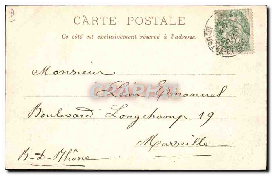 NANCY — El Canal y el Puerto de Sainte-Catherine — Editor Stella Bibe, n°48 — Reverso