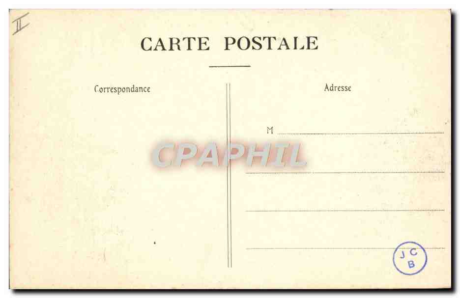 CAEN — L'Entrée du Canal — série 175, éditeur J.C.B. — Verso