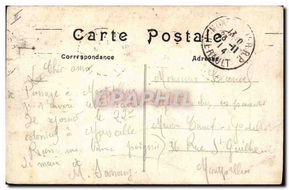 CPA Bateau Musee de la Marine La Gloire Fregate cuirassee — Rückseite
