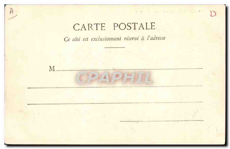 St-Nazaire — La « Gascogne » en partance — Collection L. B. — Verso