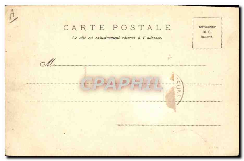 Le Havre — Départ du Transatlantique : « La Gascogne » — V.P. 15 — Verso