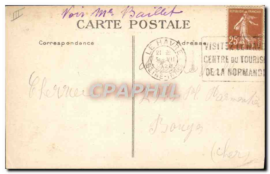 CPA Bateau Paquebot De Grasse  — Verso