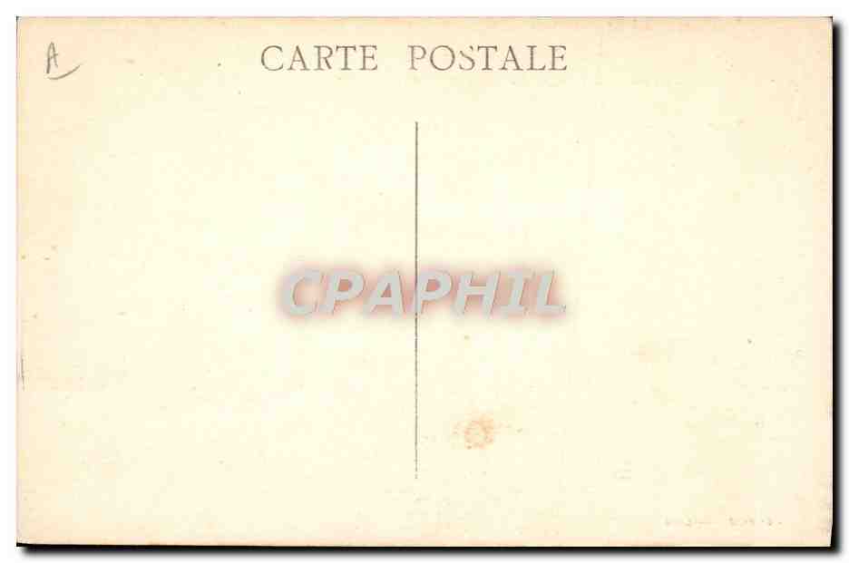 S.S. Général METZINGER — Paquebot des Messageries Maritimes — H. GRIMAUD - MARSEILLE — Reverso
