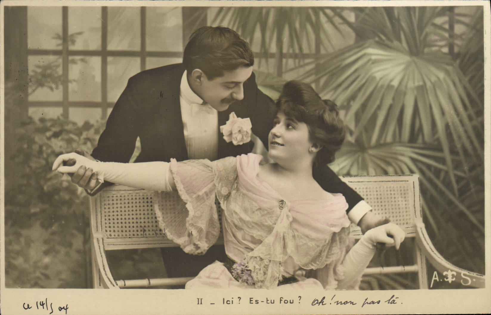 Scène de théâtre — A.F.S. — éditeur A.F.S. n° 14/504
