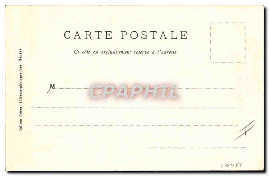 CPA Chevre Enfant Gardeur de chevres  — Rückseite