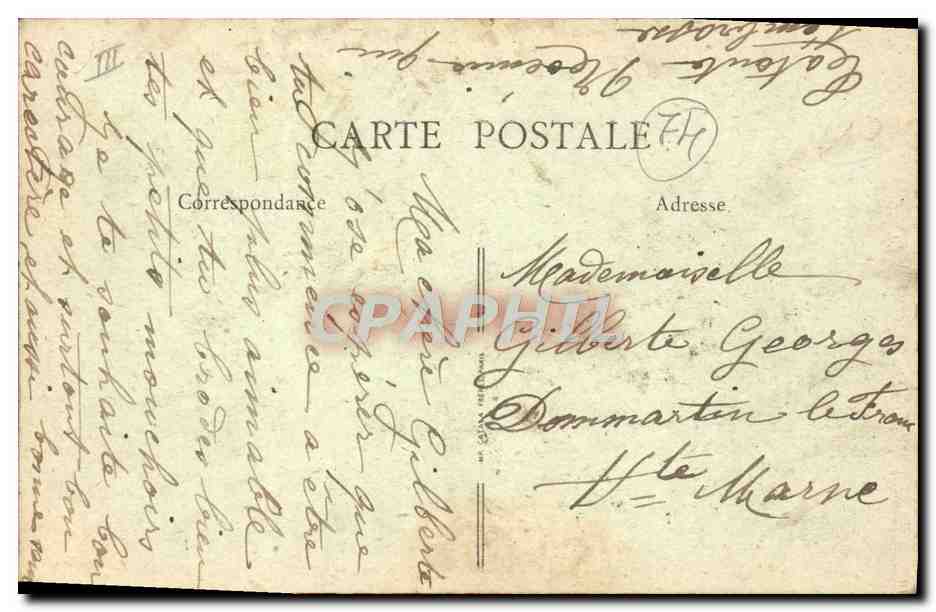 Massif du Mont-Blanc — Sur les hauts sommets de Pierre-pointue — Chamonix, n°53 — Verso