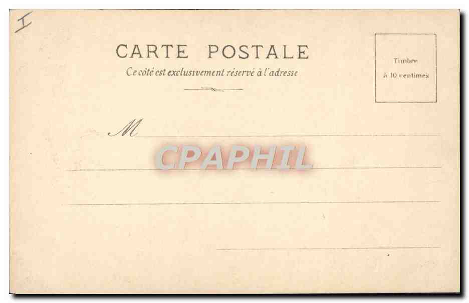 CPA Chevre Paris Musee du Louvre Drouais Le comte d'Artois et sa soeur — Rückseite