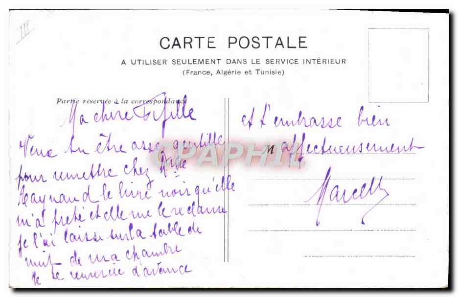 CPA Fantaisie Illustrateur Femme — Rückseite