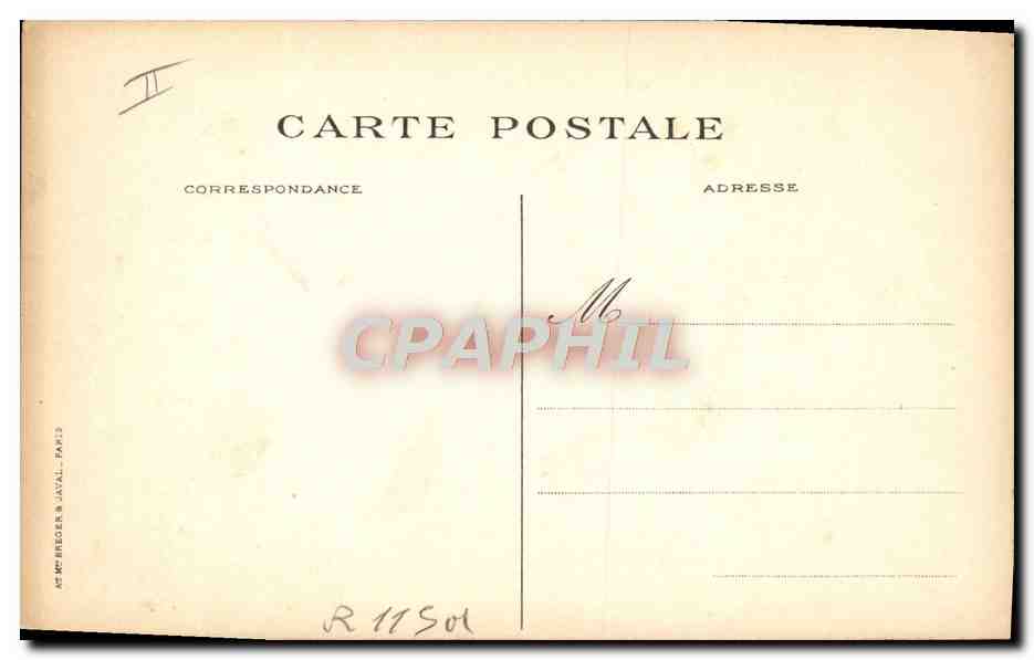 CPA Fantaisie Illustrateur Leandre Ligue Fraternelle des enfants de France Militaria — Rückseite