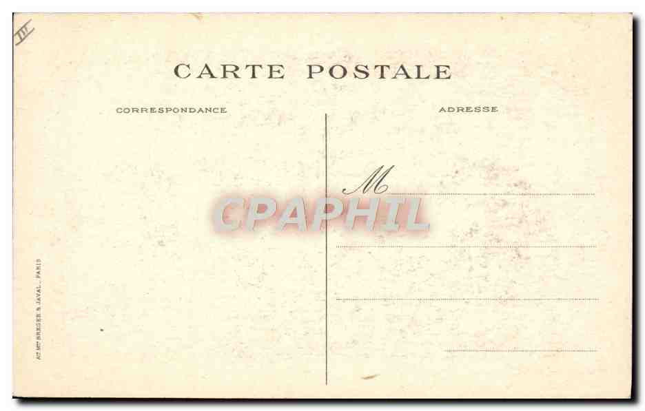 CPA Fantaisie Illustrateur Leandre Ligue Fraternelle des enfants de France Militaria — Verso