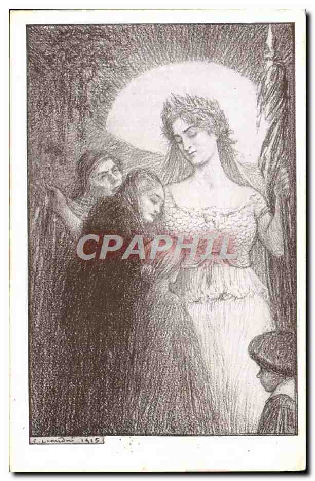 CPA Fantaisie Illustrateur Leandre 