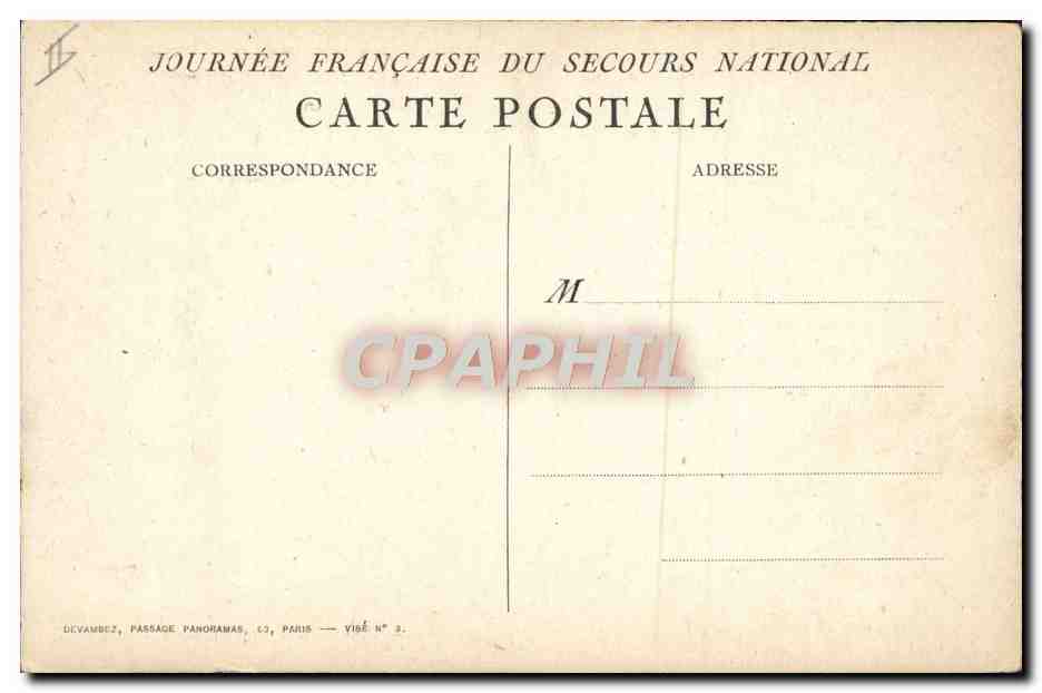 CPA Fantaisie Illustrateur Leandre  — Verso