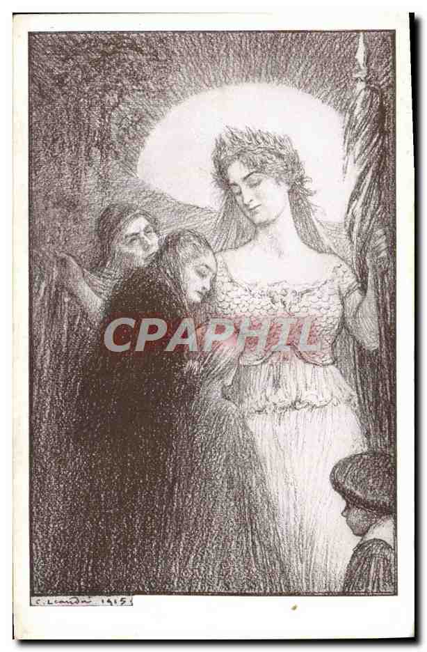 CPA Fantaisie Illustrateur Leandre 
