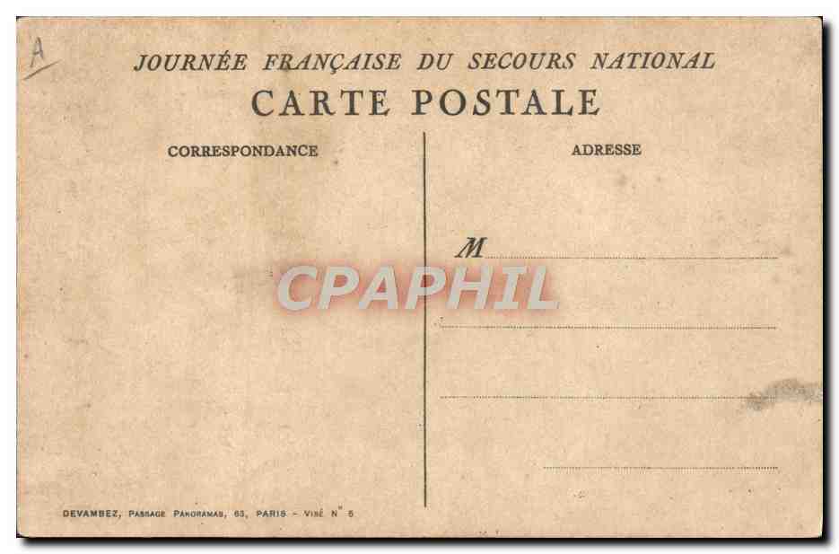 CPA Fantaisie Illustrateur Leandre  — Verso