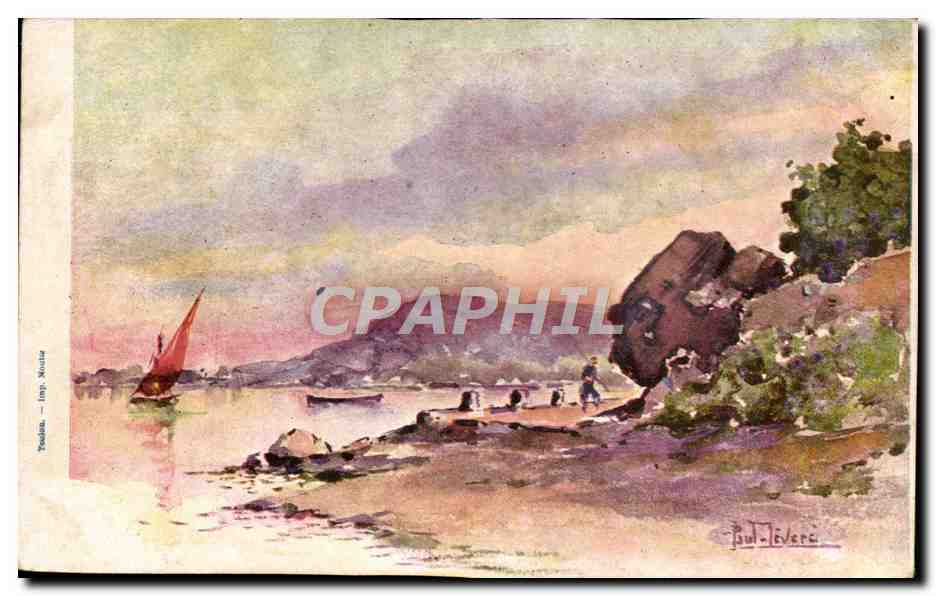 CPA Fantaisie Illustrateur Baie des Sabletttes 