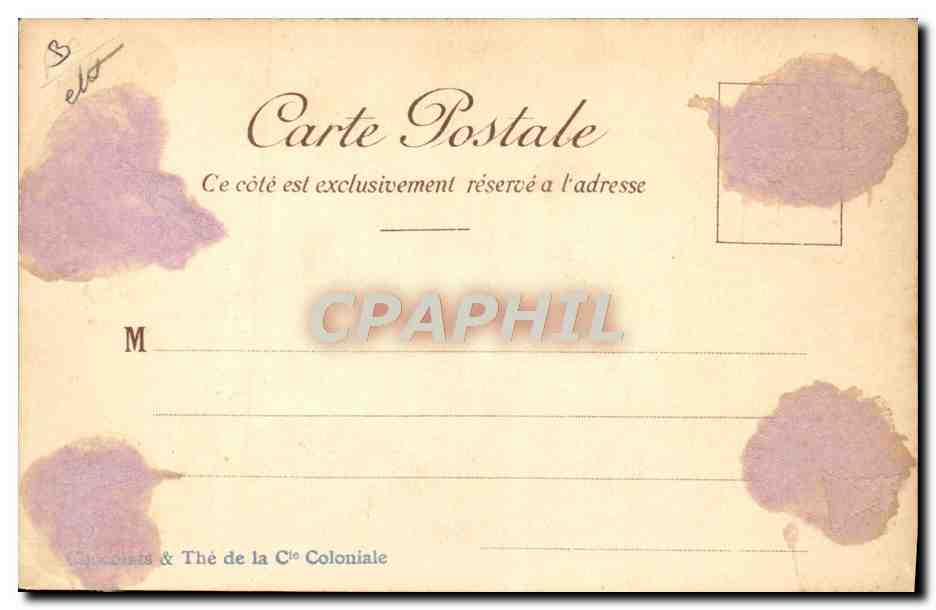 CPA Fantaisie Illustrateur Lessieux Cap Martin Echappee sur Menton  — Rückseite