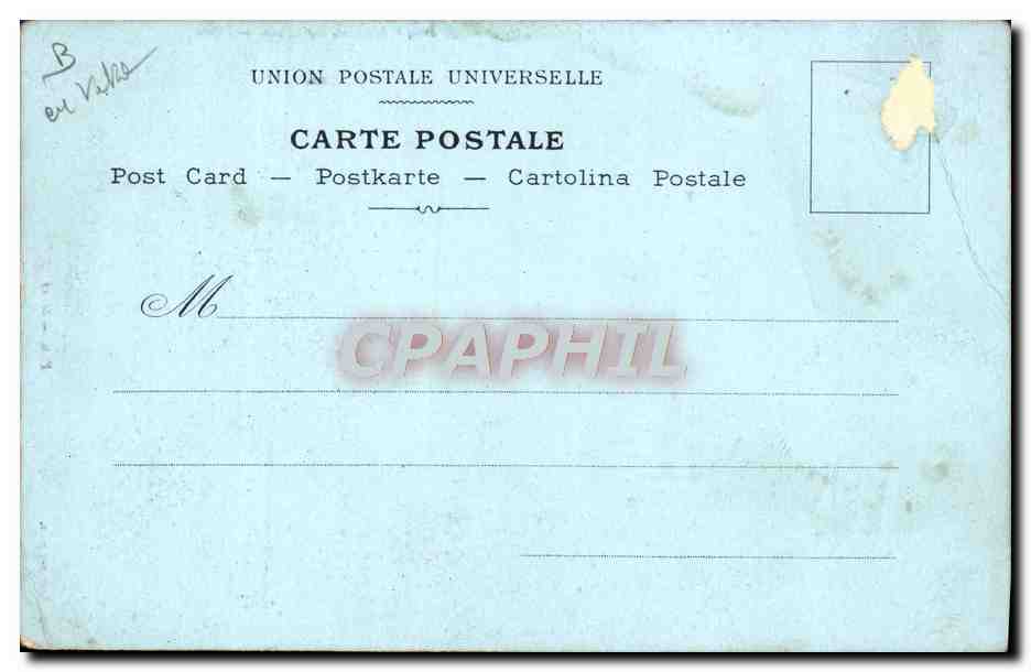 CPA Fantaisie Illustrateur Lessieux Eze  — Rückseite