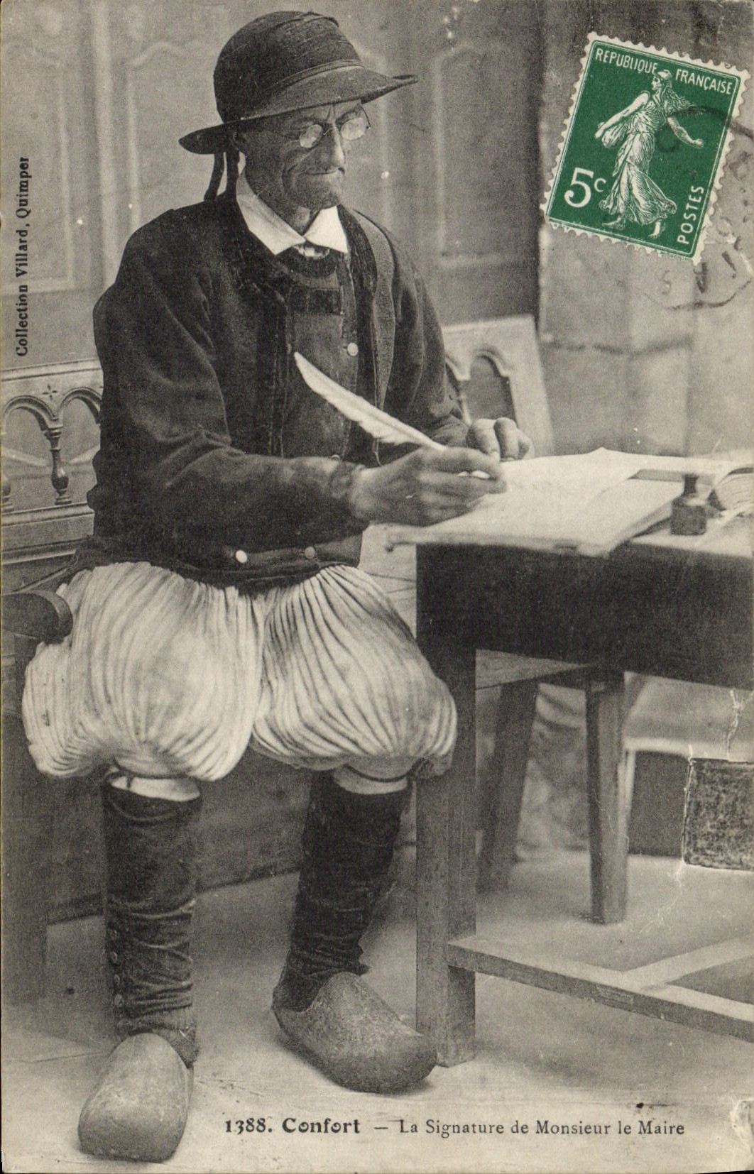 Confort — La Signature de Monsieur le Maire — Collection Villard, Quimper