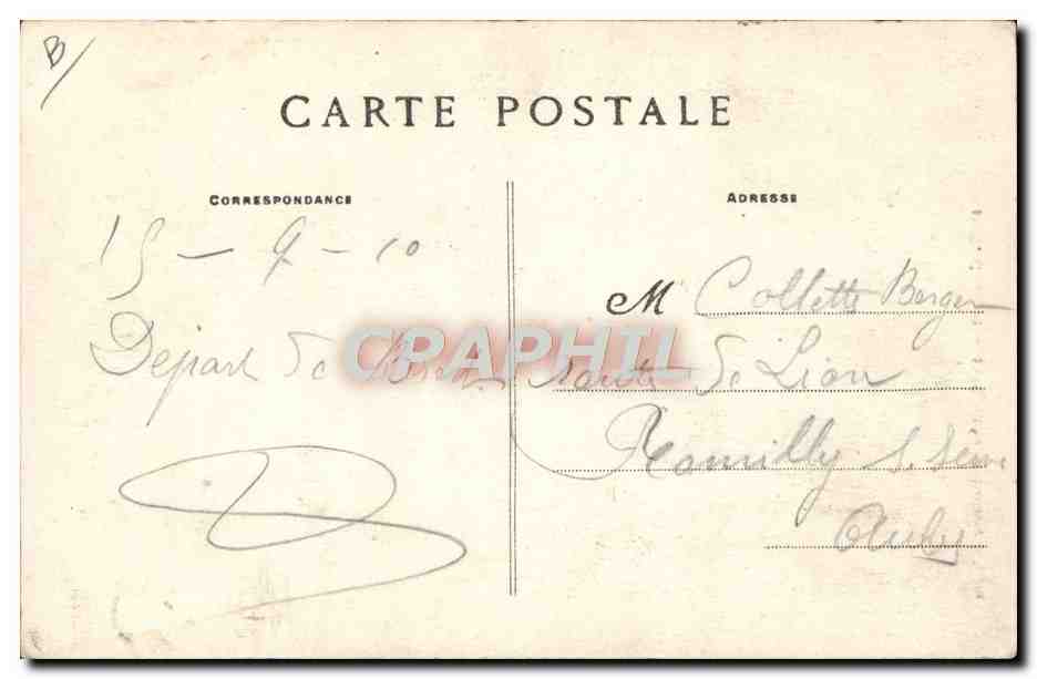 Confort — La Signature de Monsieur le Maire — Collection Villard, Quimper — Verso