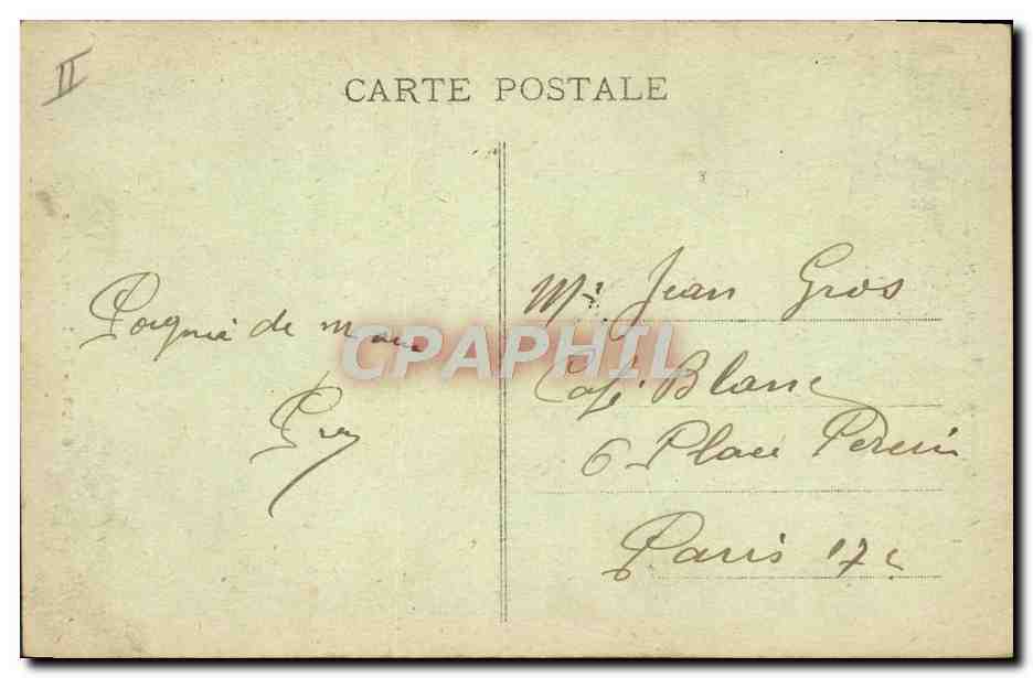 CPA Folklore la bonne prise Tabac  — Verso