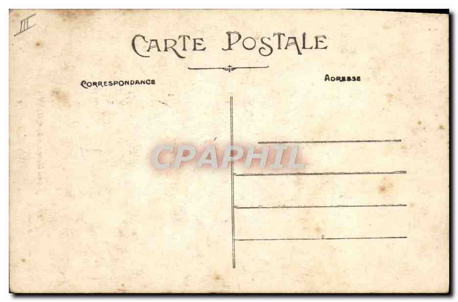 CPA Folklore Jeune homme de Quimper  — Verso