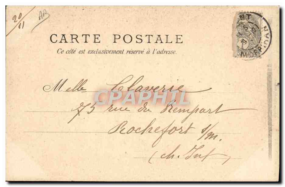 CPA Folklore Beurre de Bretagne Fabrication a Scaer  — Verso