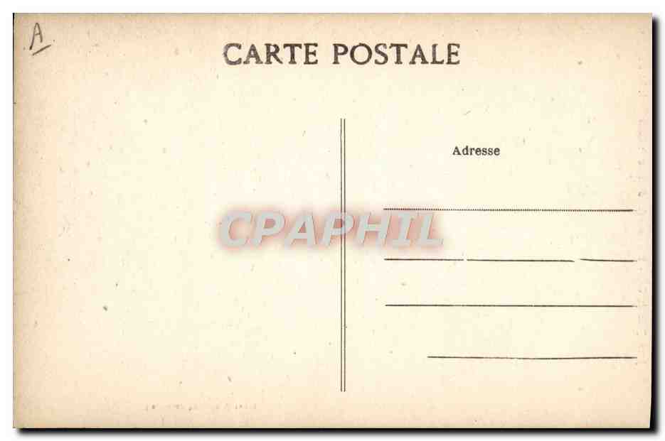 CPA Folklore Jeune fille du Cap Region d'Audierne et de la pointe du Cap  — Verso