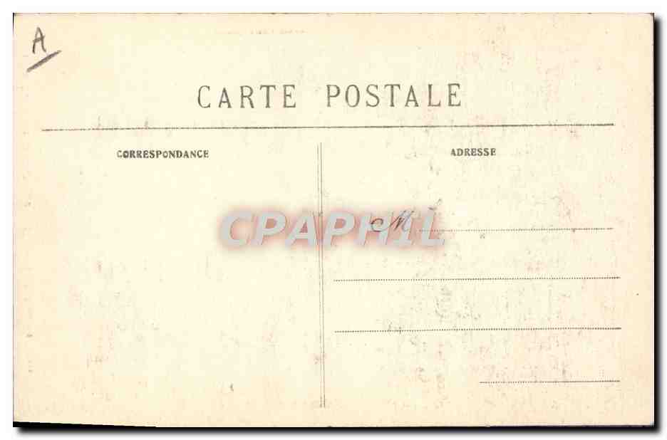 CPA Folklore Bretagne Un rentier de Plonevez Porzay — Verso